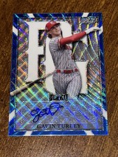GAVIN TURLEY 2021 LEAF PERFECT GAME METAL BLUE WAVE AUTOGRAPH #7/10 OREGON STATE