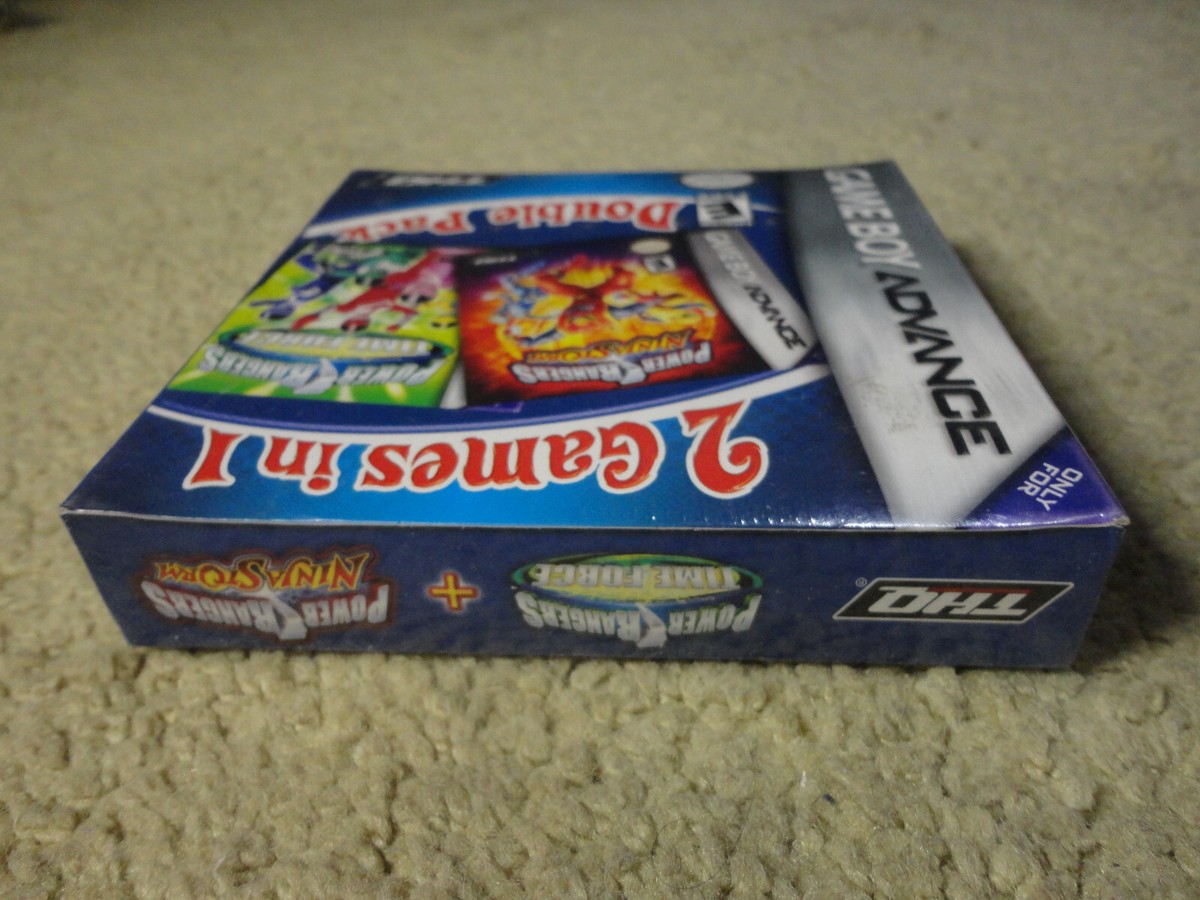 Power Rangers Double Pack: Ninja Storm & Time Force (Nintendo Game