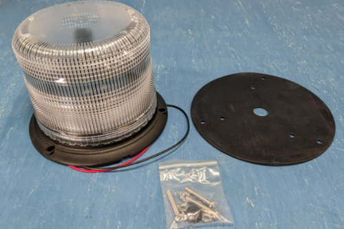 Ecco LED Beacon Clear 360 Degrees Class 2 12-48VDC - Picture 1 of 6