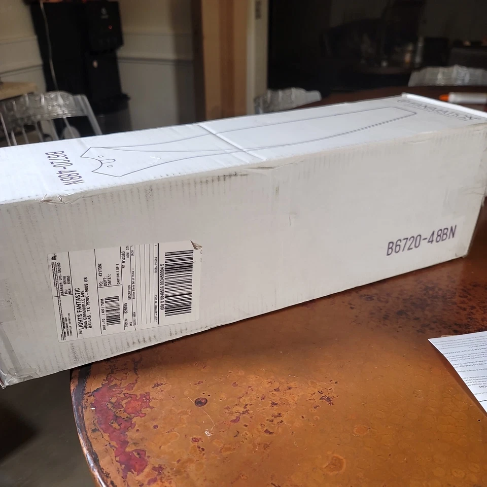 Fanimation Spitfire 48" Blade Set of 3, Brushed Nickel - B6720-48BN - Image 3 of 3