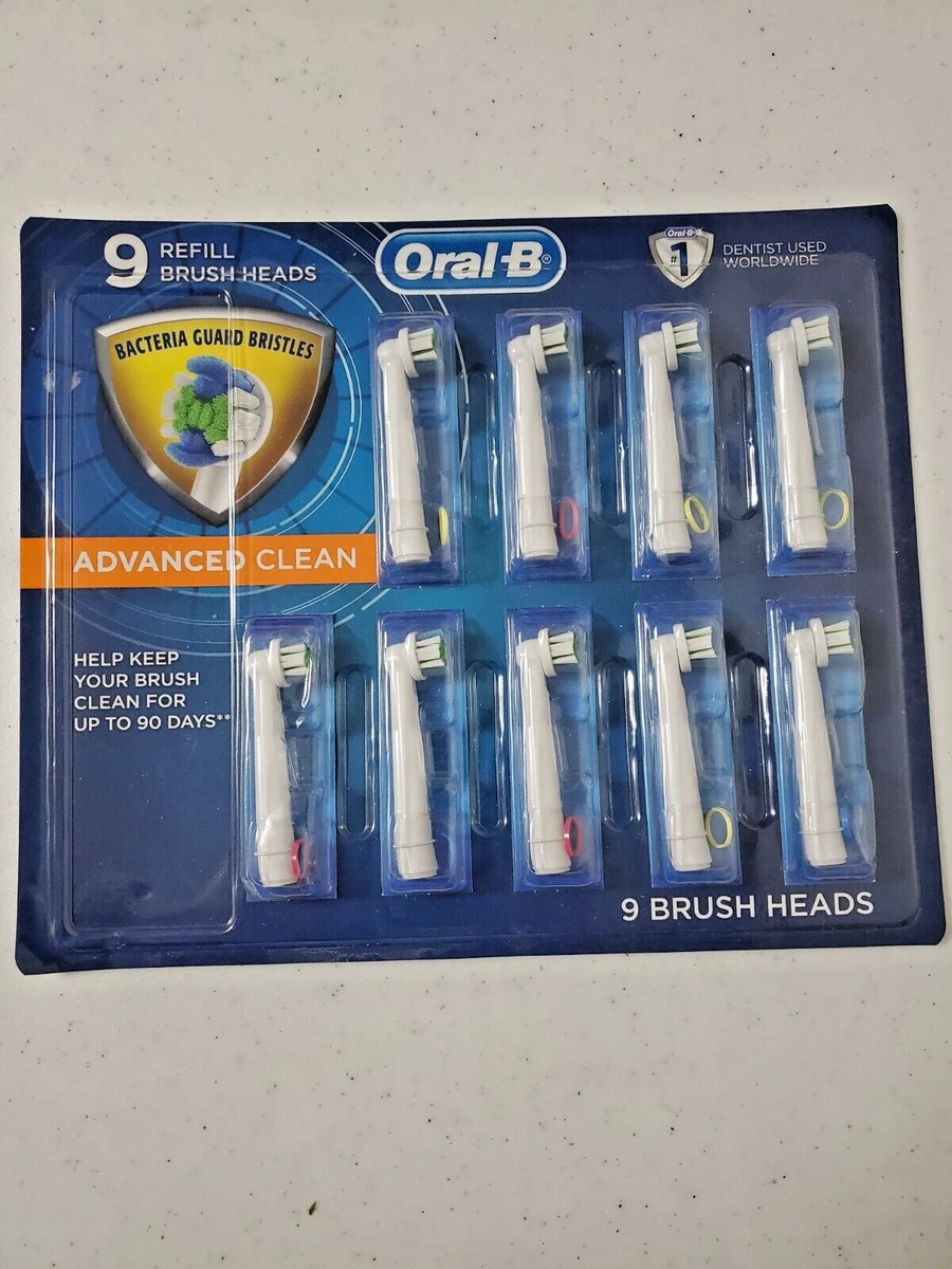 Pack Of OralB MaxClean Precision Clean Toothbrush Heads, 58 OFF