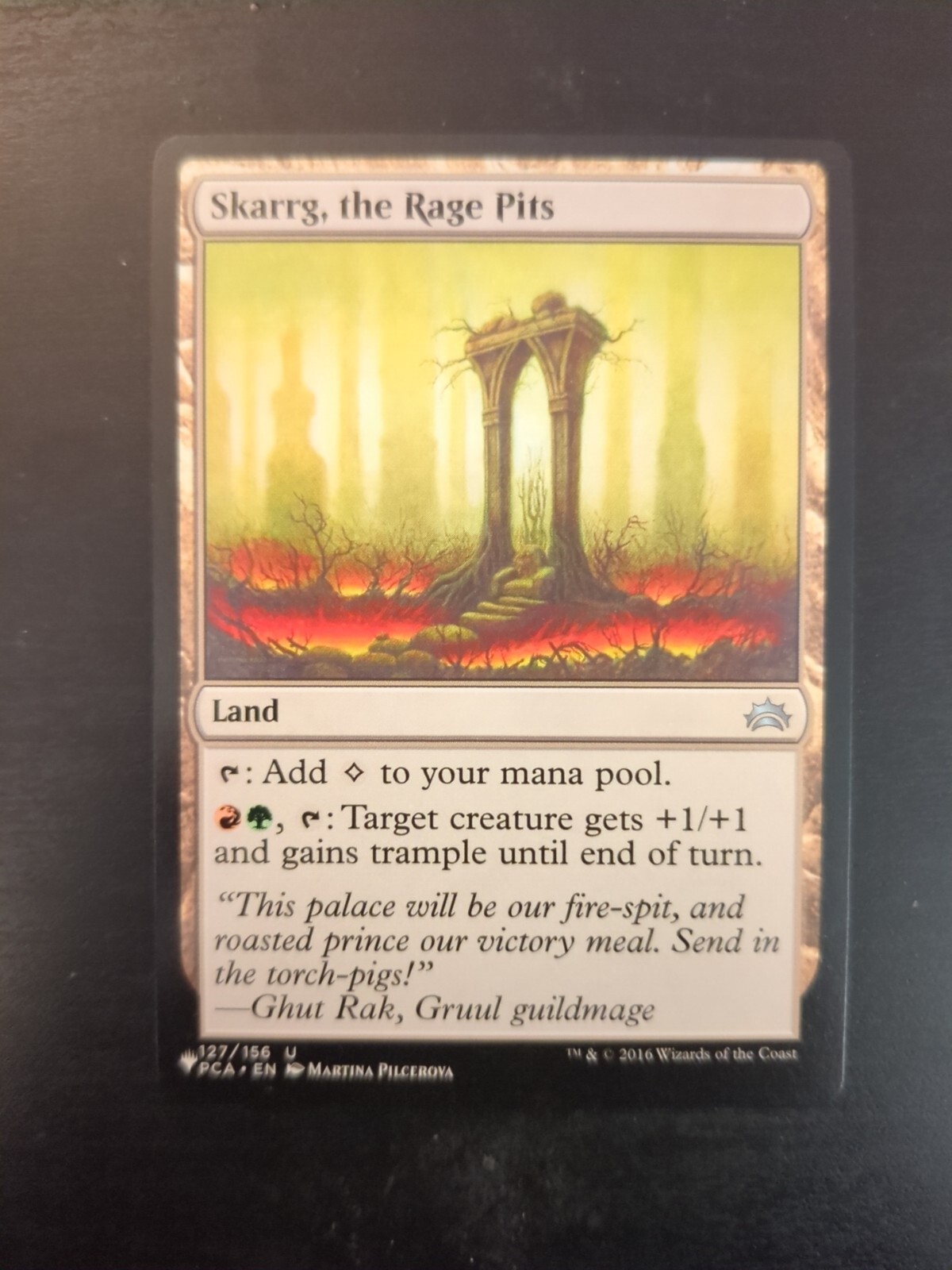 Magic The Gathering - Skarrg, The Rage Pits - Skarrg, Le Fosse della Rabbia - Guildpact
