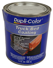 Revestimiento de plataforma de camión de polietileno Dupli-Color TRQ254 negro 32 oz