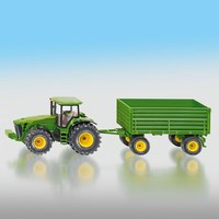 Siku John Deere Traktor Schlepper Mit 2-Achs AnhäNger Spielzeugtraktor / 1953