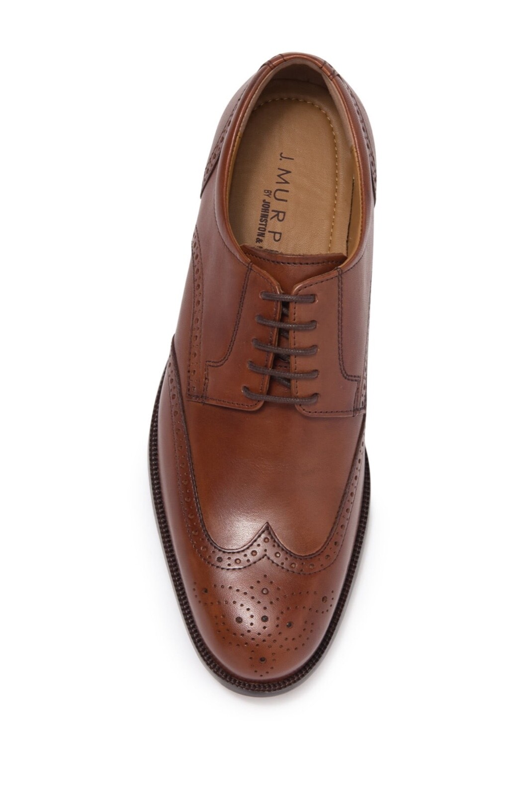 Johnston \u0026 Murphy Men's Harmon Wingtip Dress Shoes - Tan