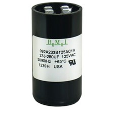 USA 233-280 uf/MFD 110-125 VAC volts Round Start Capacitor 50/60 Hz - Lot-1
