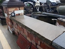 New Natural Stone Riven Wall Copings 12" Wide 1M Long