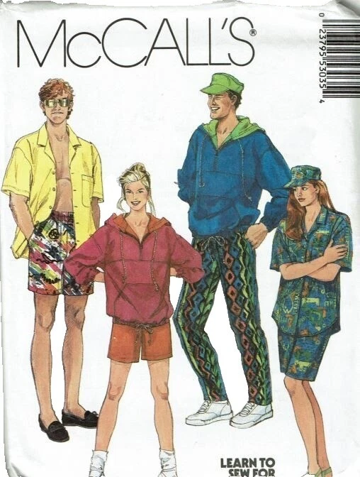 Unisex Shorts Sewing Patterns