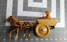 r Marx Tin Windup Farmer is Cart Horse Drawn Works