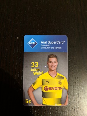 ARAL SuperCard BVB Borussia Dortmund JULIAN WEIGL 33