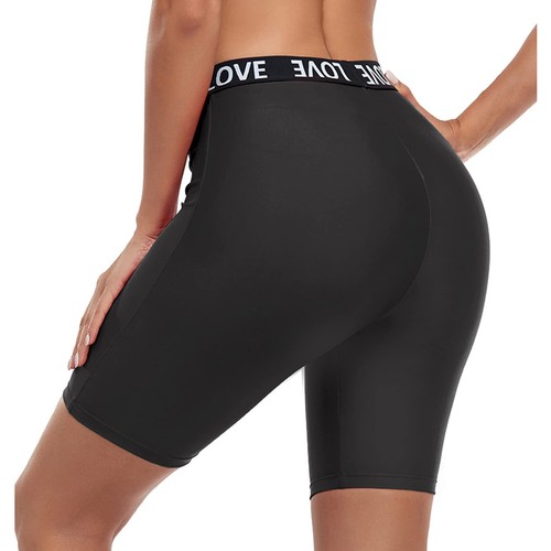 Women Plus Size Swim Pants High Waist Swim Shorts Bottom Board Shorts Swimsuit - Picture 5 of 21
