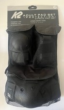 K2 Protection Adult 3 Pad Set Gr&ouml;&szlig;e S - XL f&uuml;r Inlineskating Erwachsene schwarz