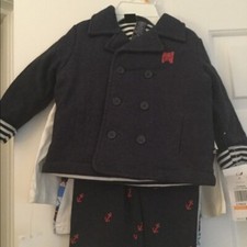 Nautica Boys 12M 3 Piece Set New With Tags