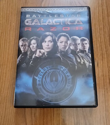 battlestar galatica razor pre-owned DVD unrated extended edition 2007 tv series