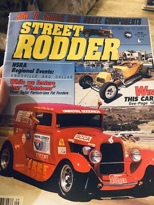 Street Rodder, September  1987 Issue  bagged !