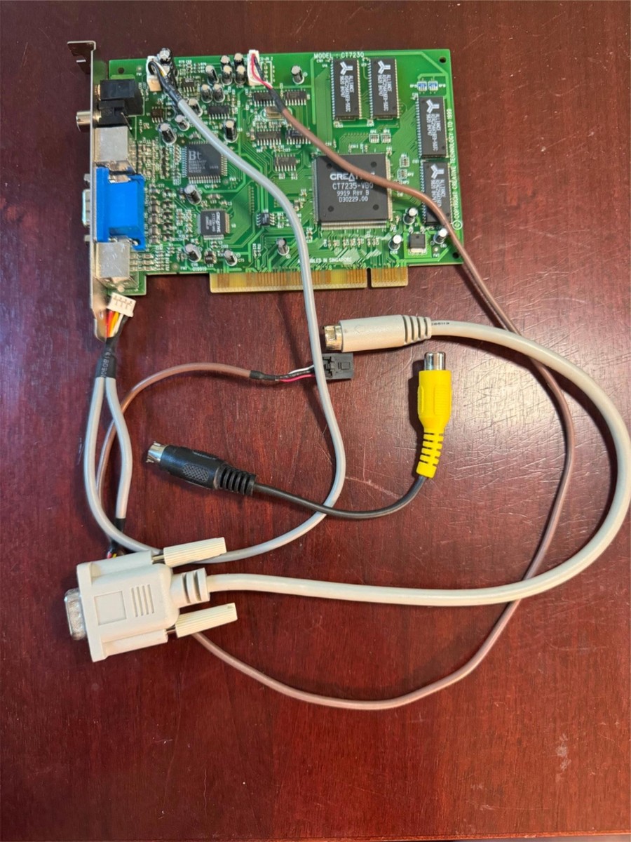 Creative Encore Dxr3 PCI DVD Decoder Card CT7230 for sale
