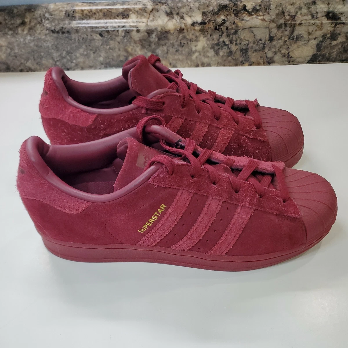 Adidas sales superstar maroon