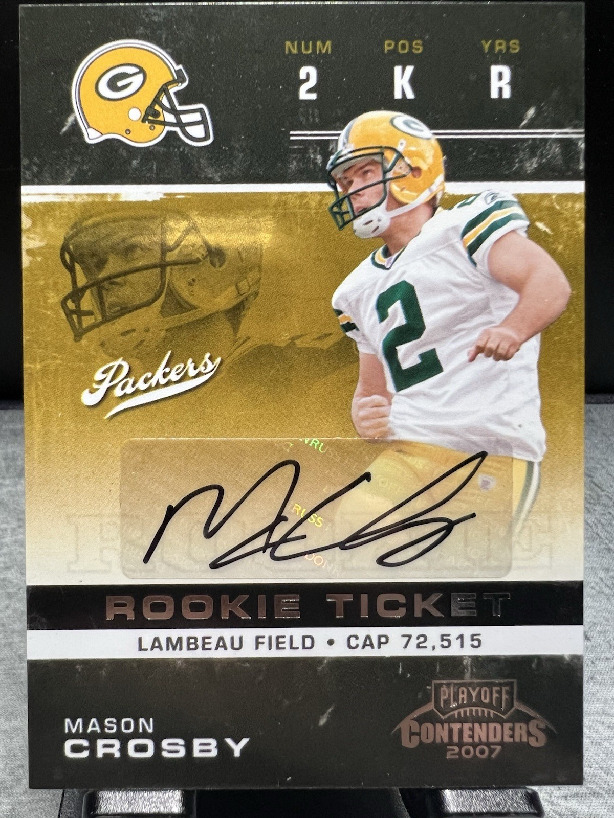 Mason Crosby card image