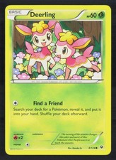 Pokemon Deerling Fates Collide 8/124 LP