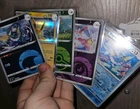 Pokemon Eeveelution Bundle - 5 Chinese + English Cards - Exc/Nm Con -