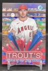 2025 Bowman Chrome Mike Trout Catch Of The Day Cards