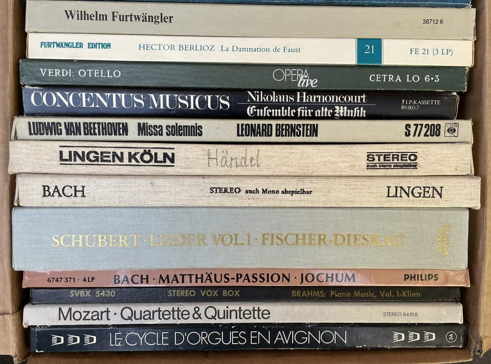 21 Box-Sets LP Klassik Kammermusik Oper Sinfonie Furtwängler Sammlung Konvolut - Bild 4 von 4