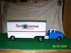 Beautiful restored / custom scarce 1960 Tonka North American van lines truck.