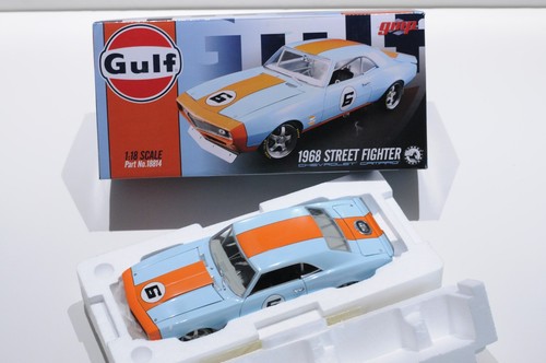 GMP 1967 CHEVROLET CAMARO STREET FIGHTER EDIZIONE GOLFO SCALA 1:18 LIMITED 1 DI 12