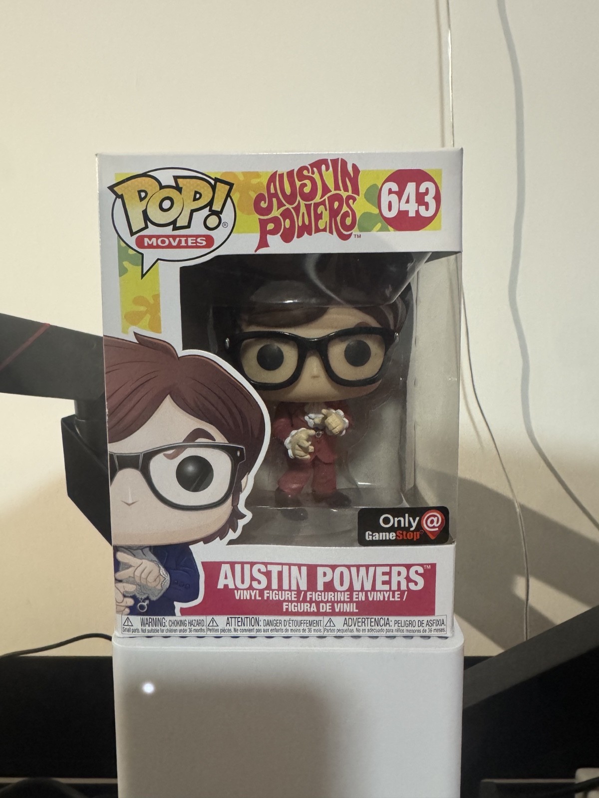 Funko Pop! Movies Austin Powers (Red Suit) #643 Vinyl Figure Game Stop Exclusive