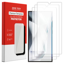 For Samsung Galaxy S24 Ultra Tempered Glass Screen Protector 3 Per Pack