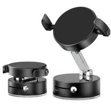 Vacuum Suction Magnetic Phone Stand, 360  Rotatable, Universal Holder for Phones