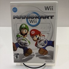 2008 Nintendo Wii Mario Kart Wii Complete with Manual - TESTED