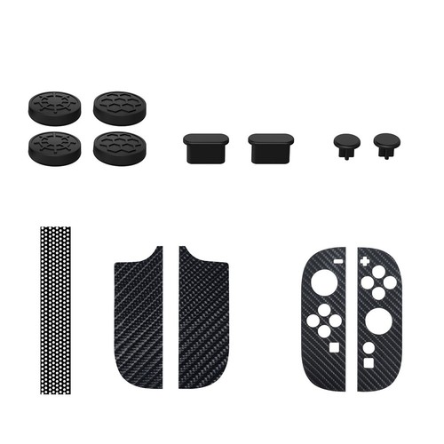4 Pack Silicone Joystick Grips and Dust Protection for Nintendo Switch2 - Picture 5 of 12