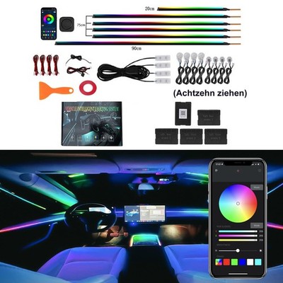 LED Auto Symphony RGB Ambientebeleuchtung Innenraumbeleuchtung mit App Control