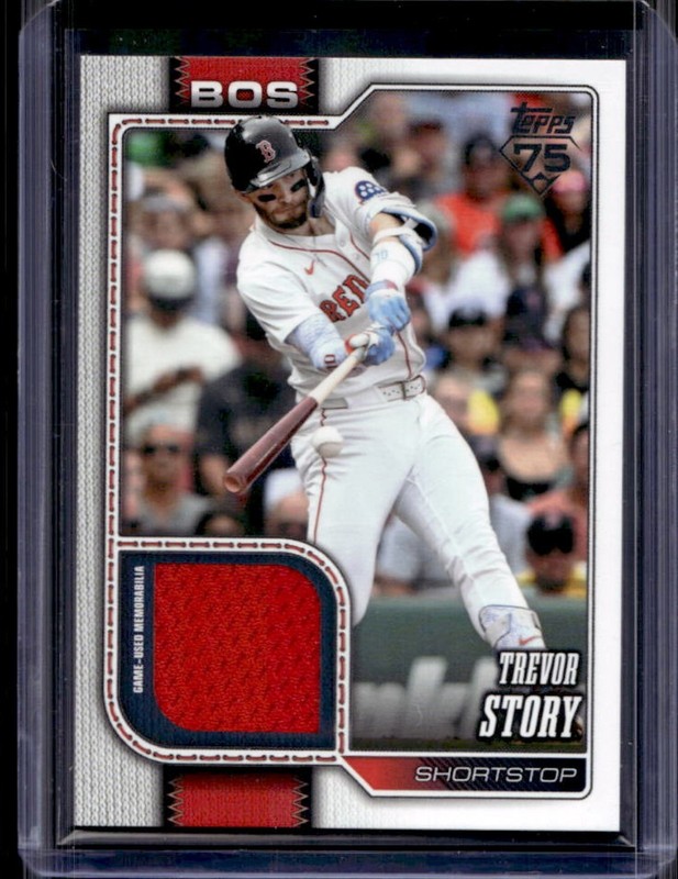 2026 Topps Trevor Story Real One Jersey #536 Red Sox
