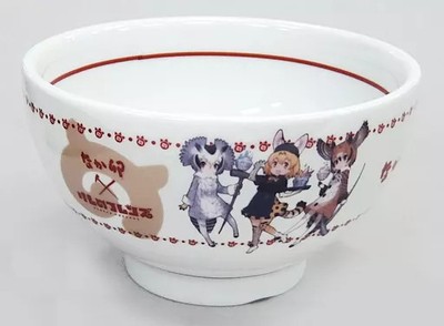Nakau x Kemono Friends Collaboration Bowl 5.3in Dia 3.1in H Ltd Ed