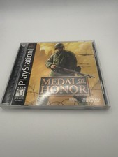Medal of Honor PS1 Sony PlayStation 1 Complete CIB Tested Black Label