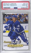 2019-20 Upper Deck UD Canvas Young Guns Dmytro Timashov #C116 PSA 10 GEM MT g6p