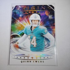 2025 Panini Origins Quinn Ewers RC Base #102 Miami Dolphins Rookie