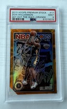 2019-20 Panini NBA HOOPS Premium Stock Get Out the Way Zion Williamson #17 (RC)