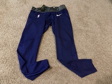 Image of Nike Pro Dri Fit NBA LA Lakers Lebron Kobe 8 Luka spandex compression pants XL