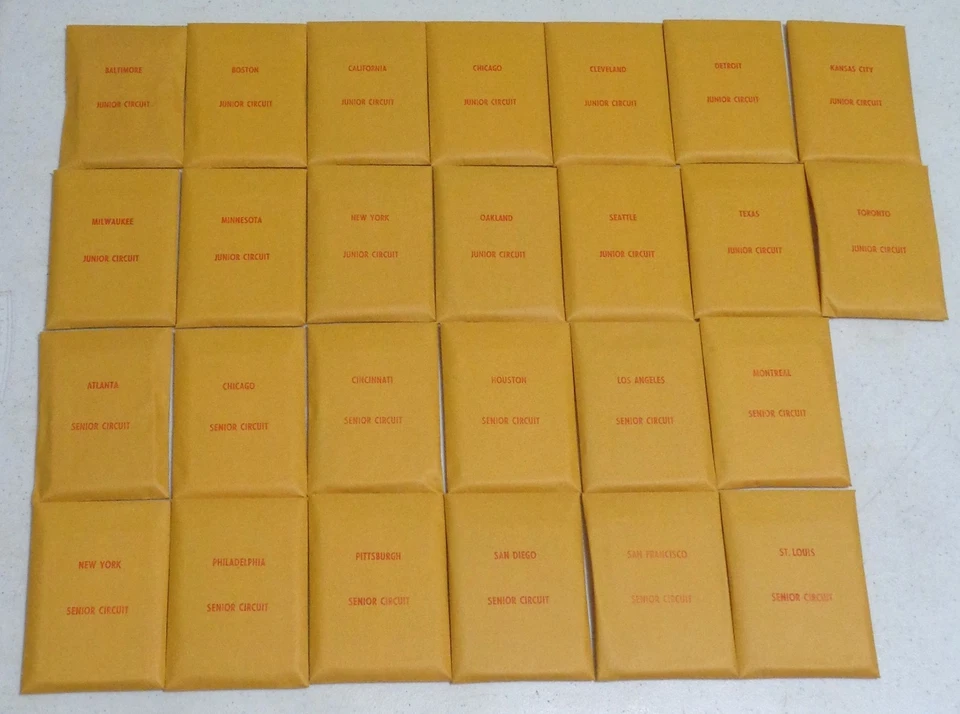 APBA Baseball 1992 Season Player Cards w/XBs - Complete Set - Copyright 1993 - Image 2 of 4