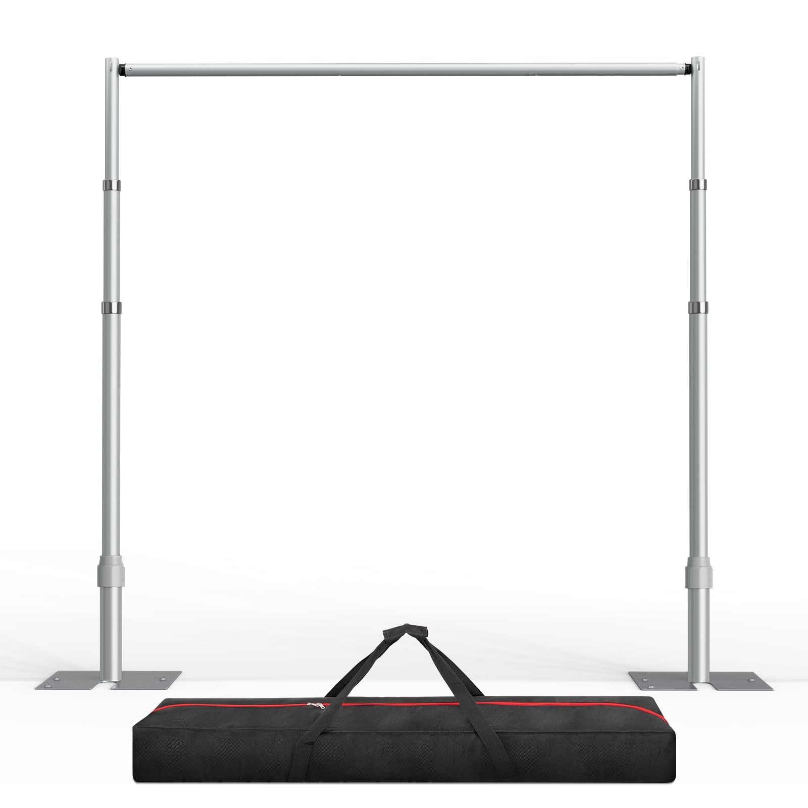 10x10ft Heavy Duty Backdrop Stand Kit, Adjustable Pipe and Drape Photo Booth ...