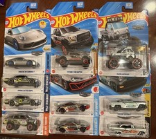 Hotwheels Lot Of 10 Zamac Porsche,raptor,jaguar,jeep,Subaru,Chevy And Autozam