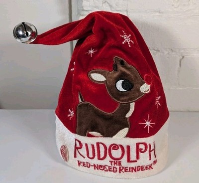 Rudolph Dancing Christmas Musical Santa Hat -Dan Dee Dandee Sings Moves Collect