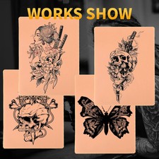 Tattoo Practice Skin 3MM Silicone Double-Sided for Makeup Tattoo Accessory Lot