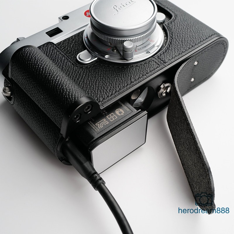 Half Case For Leica M11 Camera Genuine Leather Insert Cover