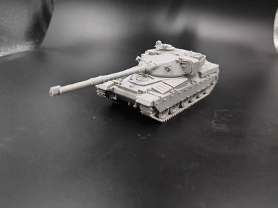 3D Printed 1/72 UK Chieftain Mk 6 Main Battle Tank Unpainted Model