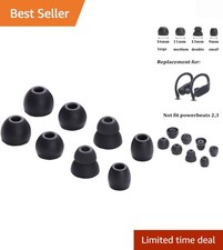 Silicone Eartips for Powerbeats Pro - Noise-Reducing  Comfortable Fit
