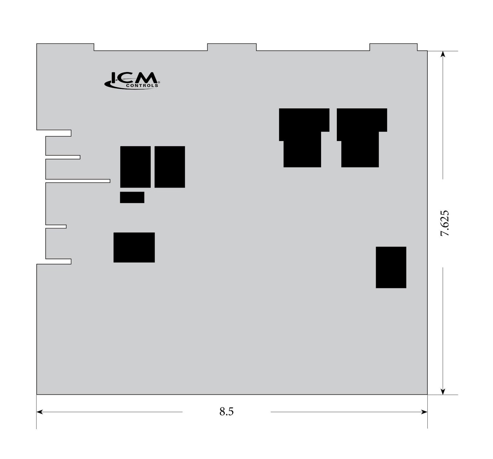 ICM Controls ICM281 Furnace Control Replacement for Carrier